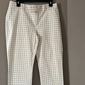 Banana Republic crop cotton pants